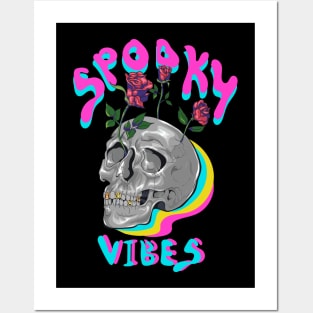 Spooky vibes Posters and Art